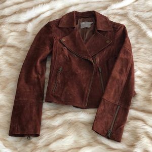 Authentic Suede Moto jacket